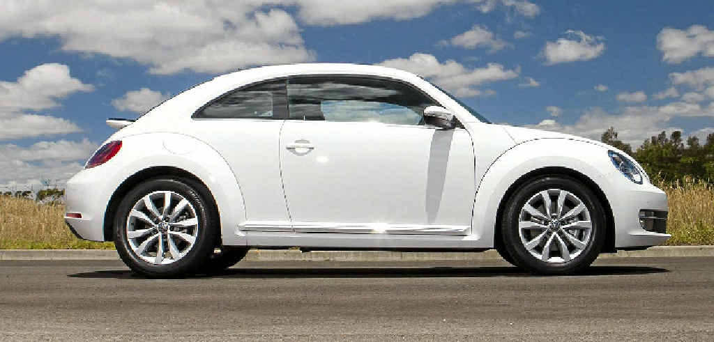 The new Volkswagen Beetle. The new Volkswagen Beetle.